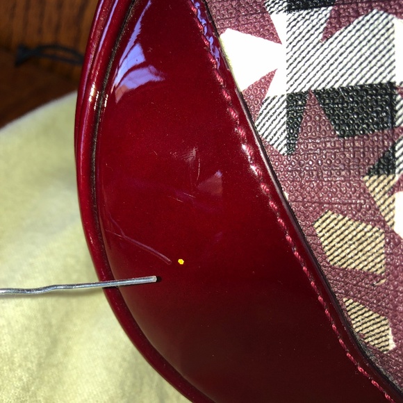 Authentic Burberry Nova Check Star Hobo Bag - Picture 5 of 8